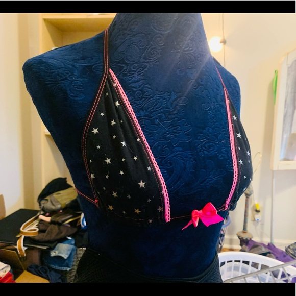 👑 SUPER SEXY STRIPPER STAR BRA TOP — SIZE XSMALL - Picture 7 of 7